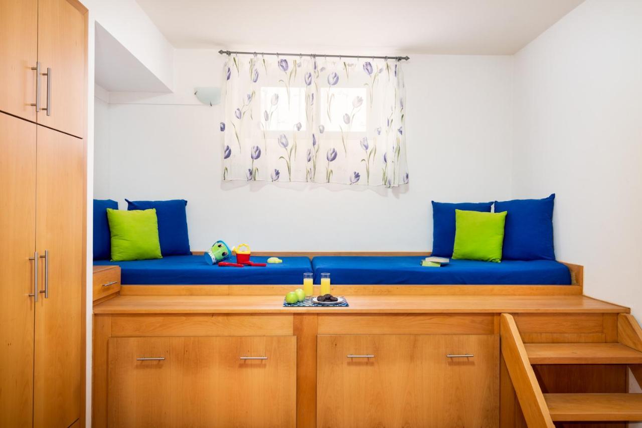 Beachfront Villa Turquoise With Private Pool, Bbq And Ping Pong Table La Canea Exterior foto